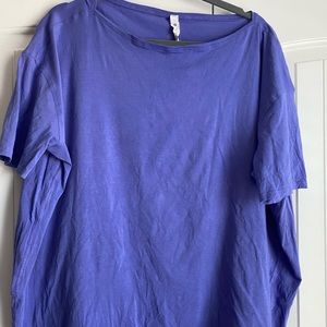 Purple Lululemon Back in Action T-Shirt